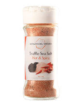 Entdecken Sie unser Trüffelsalz HOT & SPICY mit der intensiven Schärfe von Chili und der süßen Note von Paprika, kombiniert mit dem einzigartigen Geschmack von getrockneten Sommertrüffeln. Verleihen Sie Ihren Gerichten eine unverwechselbare Geschmackstiefe mit diesem exquisiten Meersalz aus dem Mittelmeer.