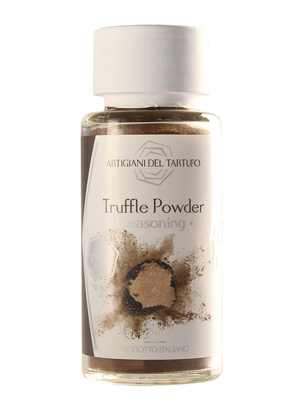 Trüffel-Pulver für Feinschmecker: Unser Trüffelpulver aus getrockneten Sommertrüffeln verleiht Ihren Gerichten eine aromatische Note. Ideal zum Würzen aller Rezepte und perfekt geeignet, um jedes Gericht mit einem Hauch von Luxus zu verfeinern.